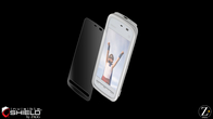 Screen coverage thumb