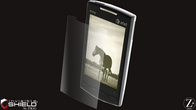 Screen coverage thumb