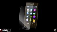 Screen coverage thumb